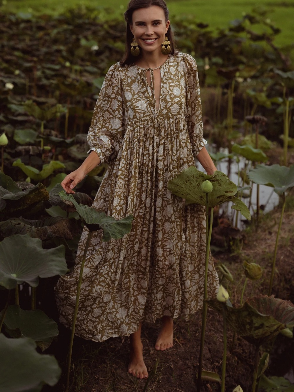 Daughters of India Kyra maxi dress